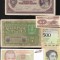 Set 5 bancnote de prin lume adunate (cele din imagini) #405