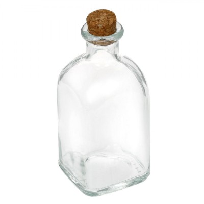 Sticlă cu Dop, 150ml, Capacitate 0,15L, Potrivită pentru Mașina de Spălat Vase foto