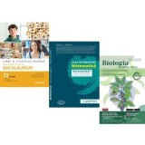 Pachet Bacalaureat 2026. Limba si literatura romana Ghid complet cu 72 teste, Matematica filiera tehnologica: servicii, resurse si tehnic si Biologie