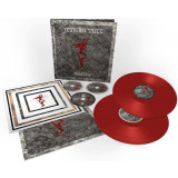 Jethro Tull RokFlote, Ltd. Deluxe dark red LP+CD+Bluray Artbook 2 artprints, 2vinyl+2cd+bluray
