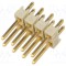 Conector PCB-PCB SAMTEC HTSW soclu tată 8 pini drept THT 2,54mm aurit