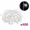VidalXL Ghirlanda luminoasa, 400 LED-uri, alb rece, 8 functii, 40 m