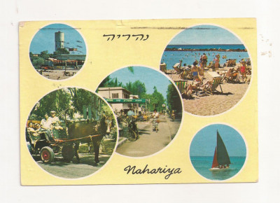 FA43-Carte Postala- ISRAEL - Nahariya, circulata 1966 foto