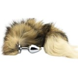 Dopuri anale cu codita - Furry Fantasy Dop Anal cu Codita de Vulpe Rosie Lunga si Stufoasa pentru Vulpite Salbatice si Indraznete
