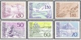 Liechtenstein 1973 - Peisaje 1, serie neuzata