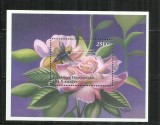 FLU 14 - FLUTURI + FLORA - REP. DEM. CONGO - COLITA NESTAMPILATA MNH