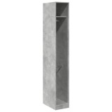 Cumpara ieftin Sifonier, gri beton, 30x50x200 cm, lemn prelucrat