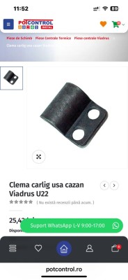 Cumpăr clemă c&amp;acirc;rlig ușă cazan foto