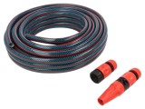 Furtun 15 m 1/2" cu cuplă rapidă și aspersor cu țăruș