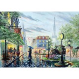 Puzzle 2000 piese - Summer Rain, Paris, Jad