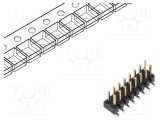 Conector SAMTEC şiruri pini tată 16 pini 2,54mm aurit SMT