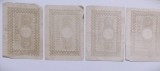 Patru Bancnote 20 LEI 1945 - Regele Mihai I