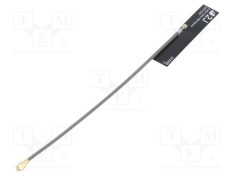 Antenă WiFi 2,2dBi 2J Antennas pentru cablu, 2410-2490MHz, 4920-7125MHz