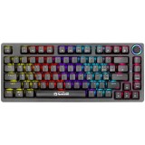 Tastatura Mecanica Gaming Marvo KG904 TKL, 81 Taste, Iluminare 3 Culori, Contacte Rosii, Anti-Ghosting, Volum Control, USB
