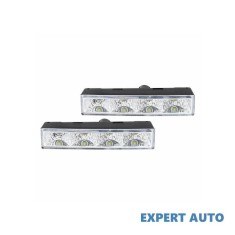 Set 2 proiectoare zi drl 125x24mm 12/24v, 4 led-uri, drl540pro amio cod: 01528 Alta marca Alt model #7
