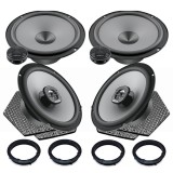 Cumpara ieftin Pachet difuzoare auto Hertz Uno dedicat Skoda Fabia 2014-2021, RMS 75W