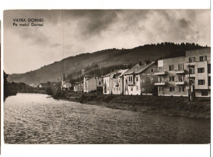 CPIB 15825 CARTE POSTALA - VATRA DORNEI. PE MALUL DORNEI, RPR