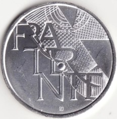 Moneda Argint Franta - 5 Euro 2013 - Fraternitate foto