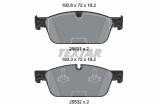 Set placute frana TEXTAR 2553101