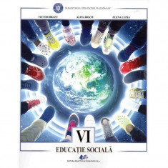 Educatie sociala manual pentru clasa a VI-a, autor Victor Bratu foto