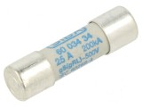 Siguranţă ceramică 25A 600VAC - cilindrică