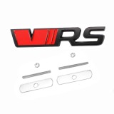 Emblema VRS grila fata Skoda, negru cu rosu