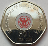 50 Toea 2008 Papua Noua Guinee, Bank of Papua New Guinea, unc, km#54, Australia si Oceania