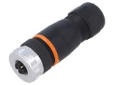 Conector M12 4 pini mamă drept IP67 pe cablu aurit LAPP 630V