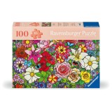 Cumpara ieftin Ravensburger - Puzzle pentru varstnici fereastra flori cu sablon de imagine si