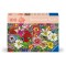 Ravensburger - Puzzle pentru varstnici fereastra flori cu sablon de imagine si