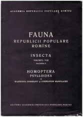 Fauna RPR - Insecta - vol. VIII, fascicula 3, Homoptera Psylloidea foto
