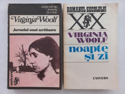 VIRGINIA WOOLF - JURNALUL UNEI SCRIITOARE + NOAPTE SI ZI foto