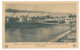789 - GIURGIU, Harbor, Ships, Danube, Romania - old postcard - unused