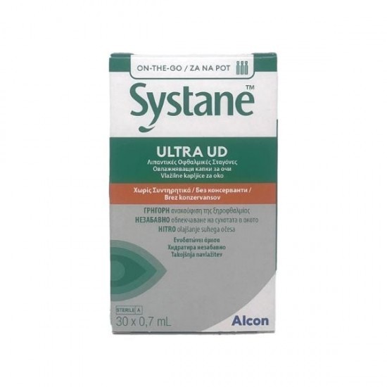 Alcon Systane Ultra 30 flacoane de unică folosință 0,7 ml