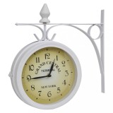 Cumpara ieftin Ceas de perete cu două fețe, design clasic