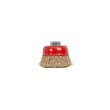 Perie cupa sarma pentru slefuit, flex, 2.5 inch, filet M14