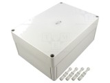Carcasă universală din policarbonat, IP66, gri, 180x254x111 mm