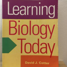 David J. Cotter - Learning Biology Today