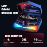 Cumpara ieftin Casti Wireless NYTRO Avantgardle, Carcasa Oglinda cu Display, Mod Gaming/Muzica, Sunet Stereo Premium, Autonomie 280h, Negru