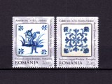 ✅RO 2010 LP 1869 &quot;Em. Rom.-Portugalia-ceramica&quot; ,serie o margine nedantelata,MNH