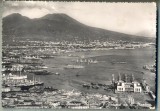 AD 694 C. P. VECHE-NAPOLI-STAZIONE MARITTIMA E VESUVIO-1948 -ERNEST BRAUN -CLUJ, Circulata, Franta, Printata