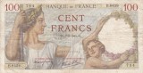 FRANTA 100 francs 7-3-1940 F/VF!!!