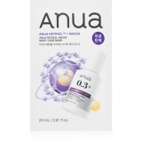 Anua Retinol + Niacin Night Care Mask mască textilă cu efect antirid pentru uniformizarea nuantei tenului 24 ml