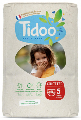 Scutece chilotel ECO hipoalergenice 12-18kg, marimea 5(format mare) Tidoo foto