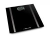 Cantar corporal Esperanza Samba, afisaj LCD, indicator baterie descarcata, 30 x 30 x 2cm, negru