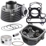 Cumpara ieftin Kit Cilindru Chiuloasa Scuter GARELLI City 125cc 4T Racire Aer, Set Motor Atv Chinezesc GY6 125 Piston 52.4mm Bolt 15mm