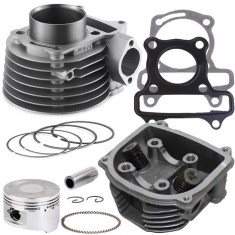 Kit Cilindru scuter China Rebel 125 125cc 4T + CHIULOASA - Racire Aer