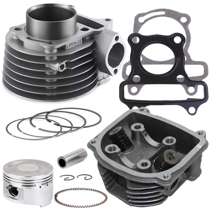 Kit Cilindru scuter FLEX TECH Athena I 125 125cc 4T + CHIULOASA - Racire Aer