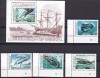 Dominica 1983 fauna marina balene MI 805-808 + bl. 81 MNH, Nestampilat