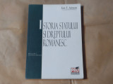 ION T.AMUZA - ISTORIA STATULUI SI DREPTULUI ROMANESC